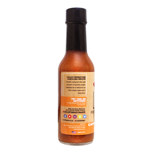 hot sauce, lola, natural, pepper, spicy, nongmo, gluten free, ghost pepper, hot, lolas fine hot sauce