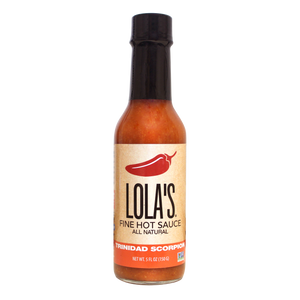 hot sauce, lola, natural, pepper, spicy, nongmo, gluten free, ghost pepper, hot, lolas fine hot sauce