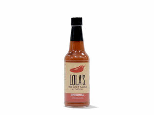 hot sauce, lola, natural, pepper, spicy, nongmo, gluten free, ghost pepper, hot, lolas fine hot sauce