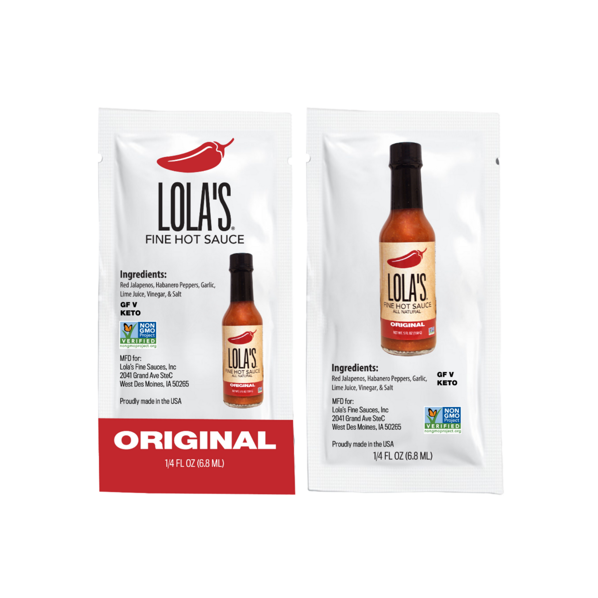 Lola's Original 200 Count Packets
