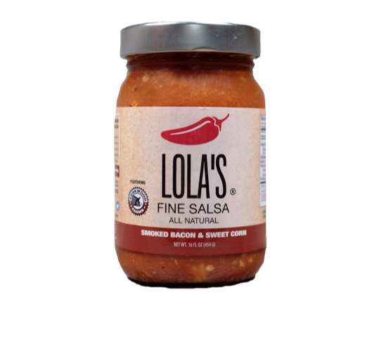 Lola's Fine Salsa Smoked Bacon & Sweet Corn