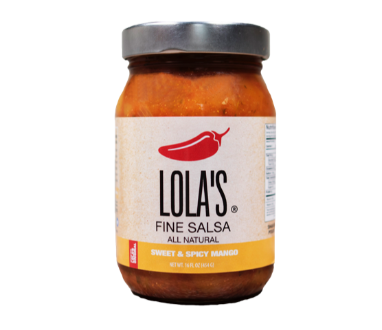 Lola's Fine Salsa Sweet & Spicy Mango