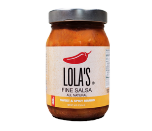 Lola's Fine Salsa Sweet & Spicy Mango