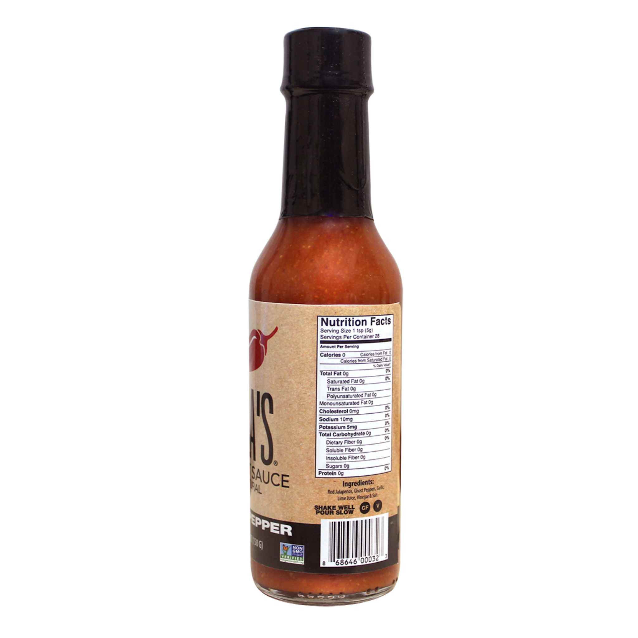 Lola's Fine Hot Sauce Ghost Pepper