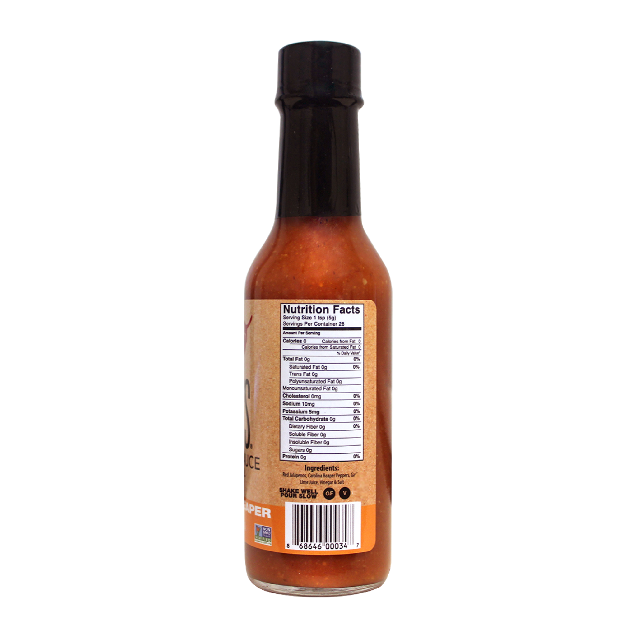 Lola's Fine Hot Sauce 3 Pack Carolina Reaper (5oz)